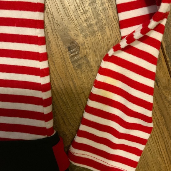 Pink & Violet girls I ❤️ Santa dress. Size L - Picture 6 of 6